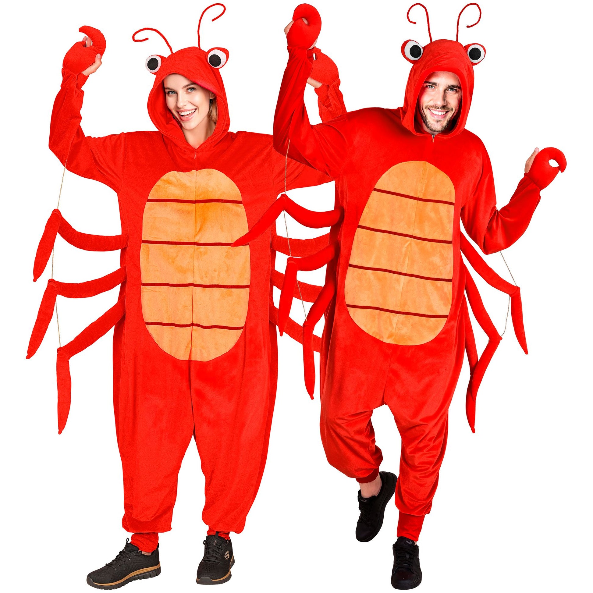 "HUMMER ONESIE PLÜSCHKOSTÜM" (Overall mit Kapuze) – Vorderansicht