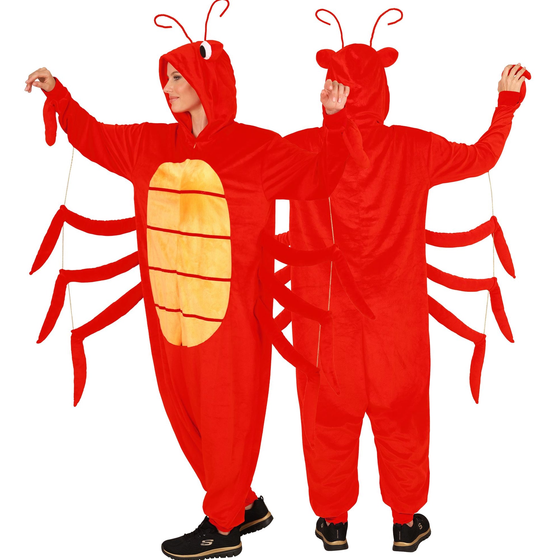 "HUMMER ONESIE PLÜSCHKOSTÜM" (Overall mit Kapuze) – Detailansicht