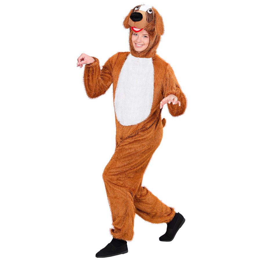 "HUND FUNNY" (Overall mit Kapuze) – Detailansicht