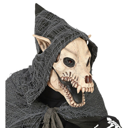 "HUNDESCHÄDEL VOLLKOPFMASKE" – Detailansicht
