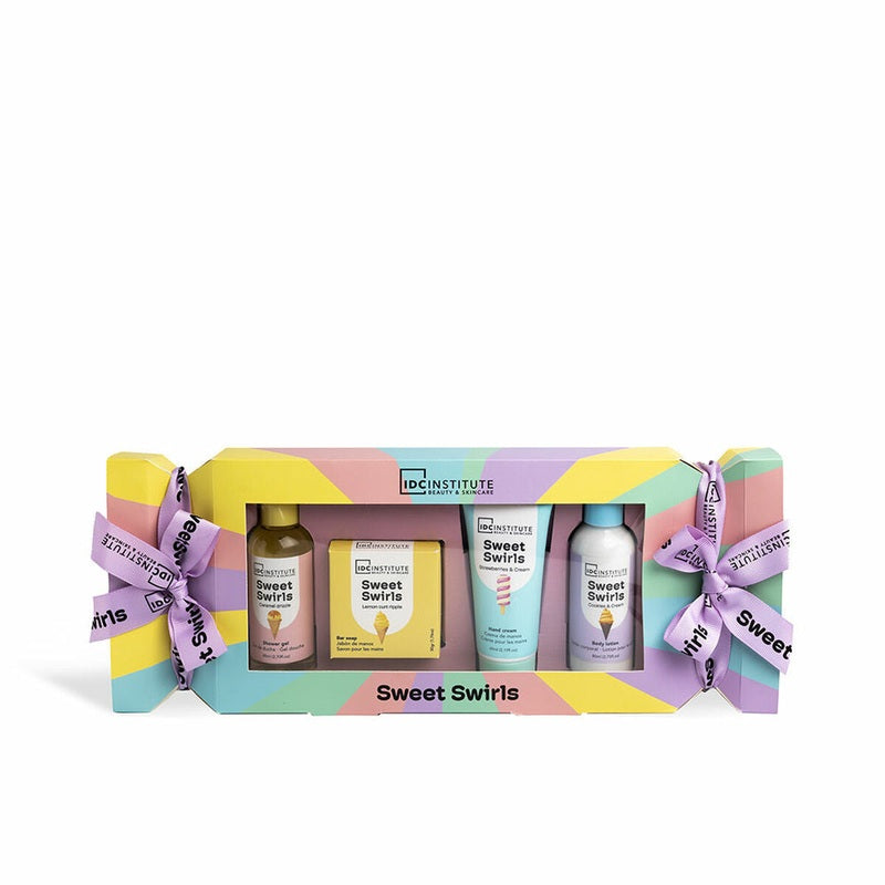 IDC INSTITUTE IDC Institute Set Sweet Swirls Candy Gel und Exfoliante Crema Peeling Kosmetik Set