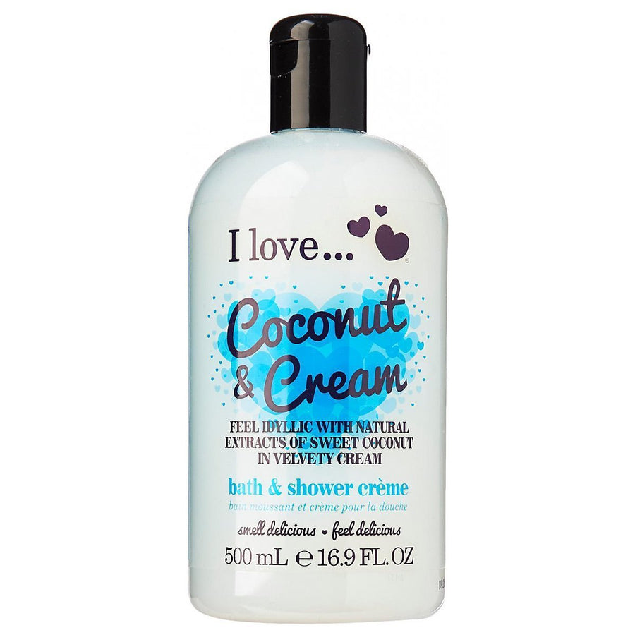 I Love I Love, Coconut & Cream, Nährend, Duschcreme, 500 ml Regular