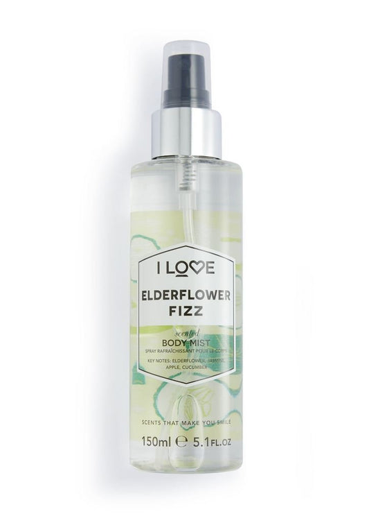 I Love I Love, Signature Collection, Nebelspray, Holunderblüten-Fizz, 150 ml Regular