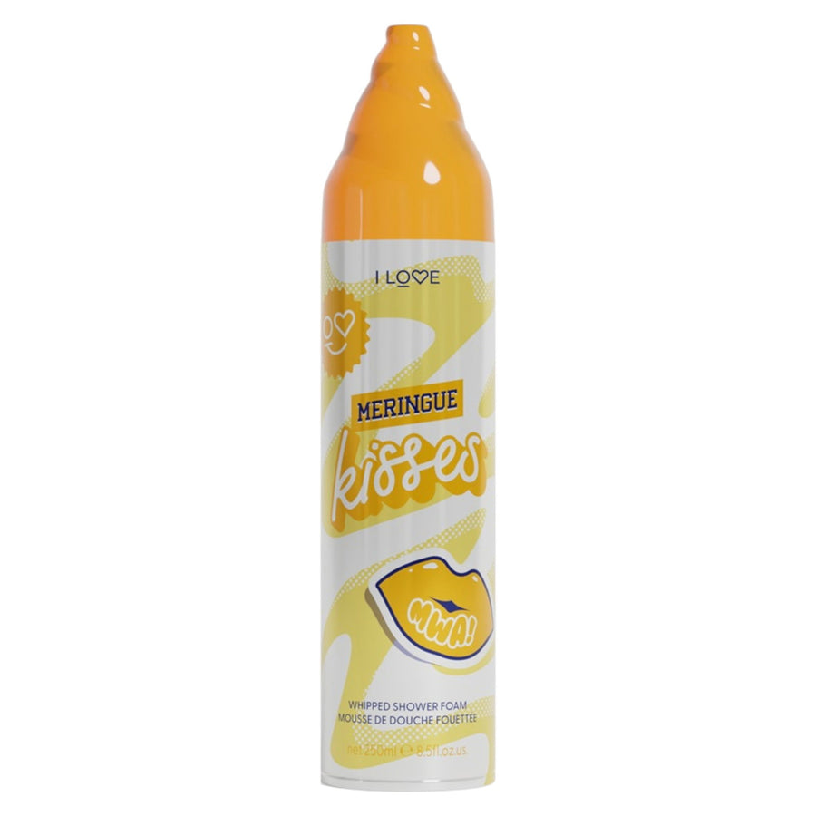I Love I Love, Meringue Kisses, Vegan, tierversuchsfrei, Feuchtigkeitsspendend, Duschschaum, 250 ml Regular