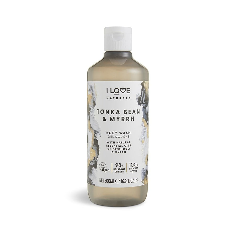 I Love I Love, Naturals Collection, Hydratisierend, Tonkabohne & Myrrhe, Duschgel, 500 ml Regular