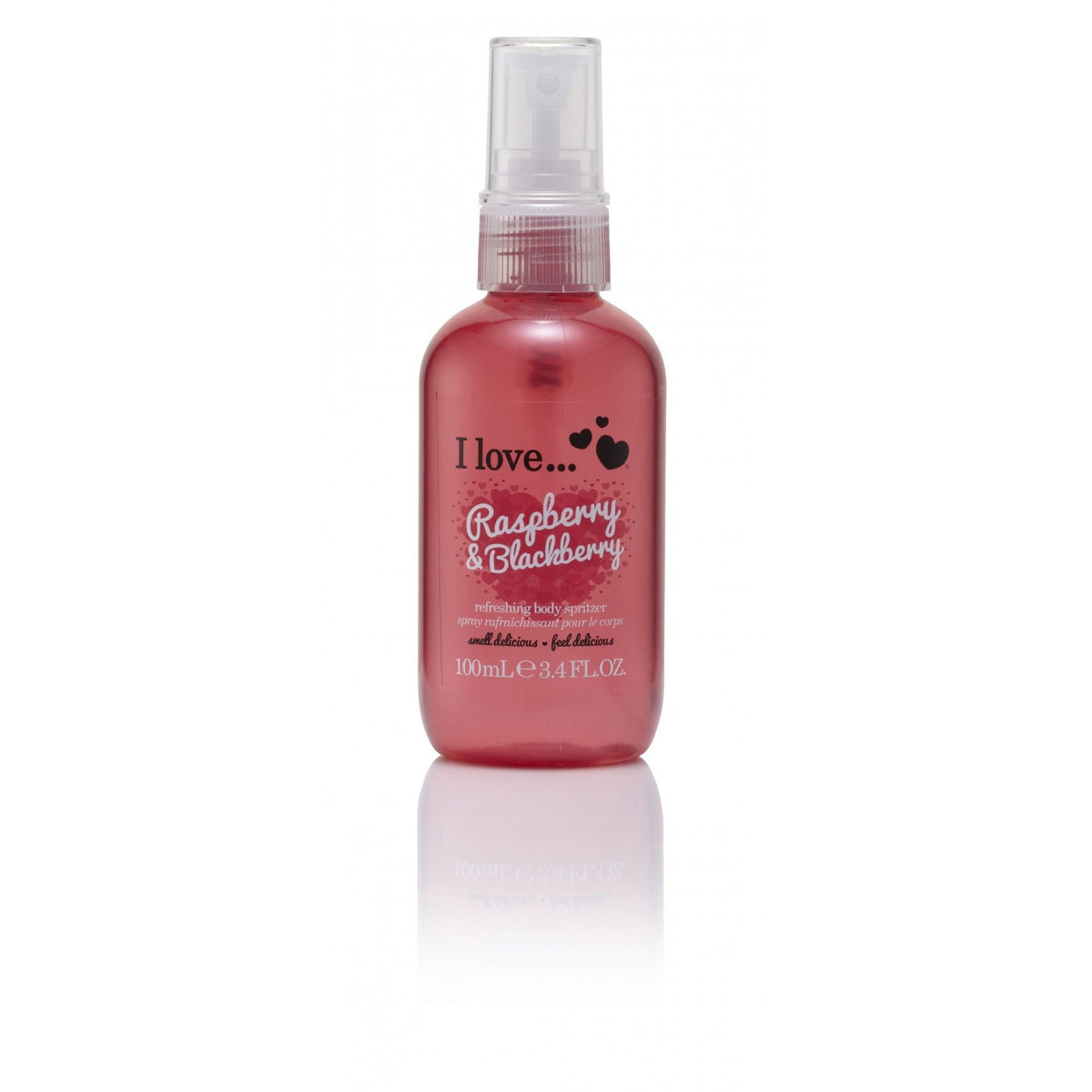 I Love, Raspberry & Blackberry, Duftspray, Für Frauen, 100 ml