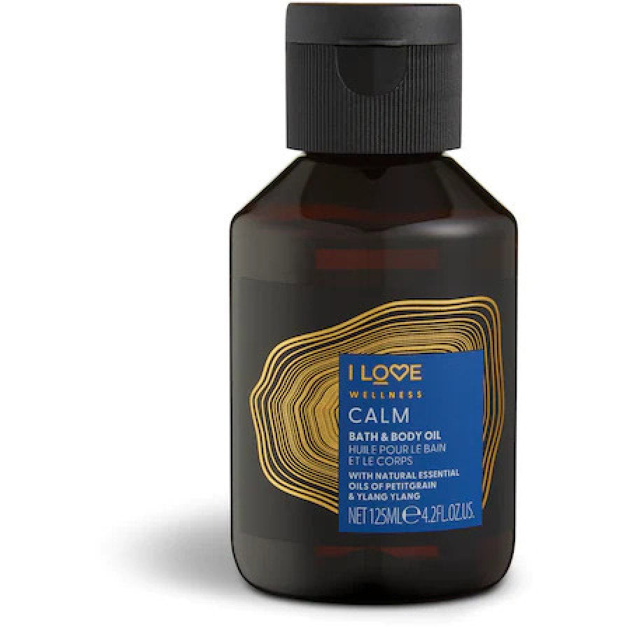 I Love I Love, Wellness Calm, Vitamin E, Hydra-nährend, Lavendel, Körperöl, 125 ml Regular