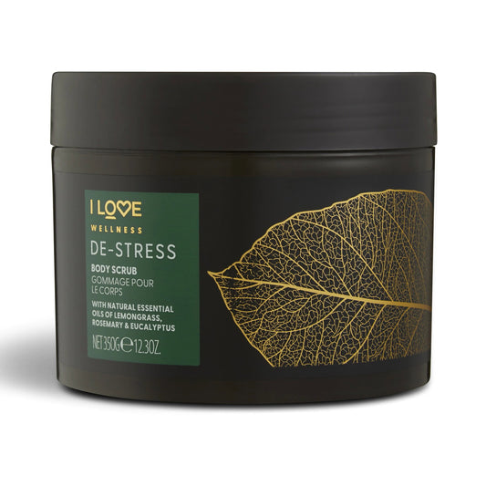 I Love I Love, Wellness De-Stress, Vegan, Peeling, Körperpeeling, 350 g Regular