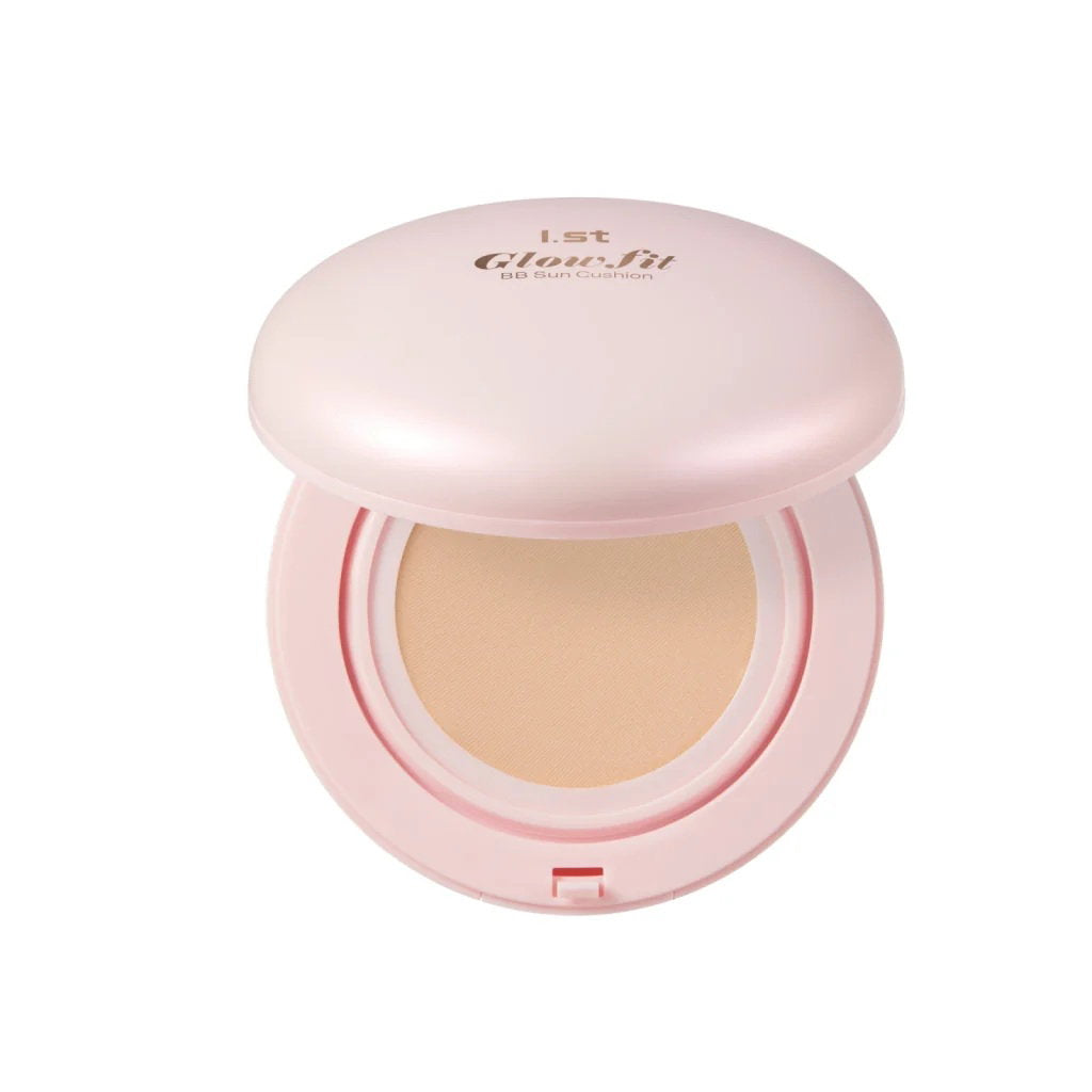 I.ST, Glow Fit BB Sun Cushion, Illuminating & Natural Glow, BB Kompaktcreme, 02, Natürlich, SPF 50, 12 g