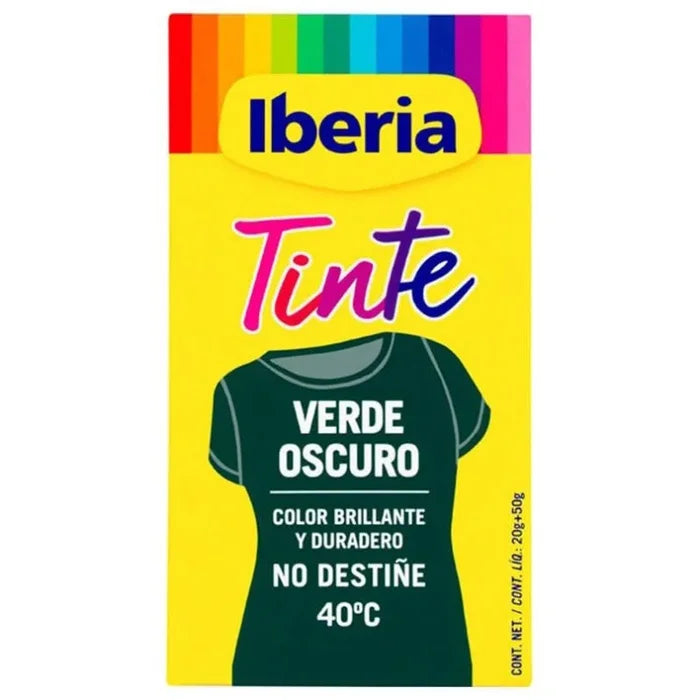 IBERIA IBERIA Textilfarbe No Destiñe 40 Dunkelgrün 70 g Haarfarbe