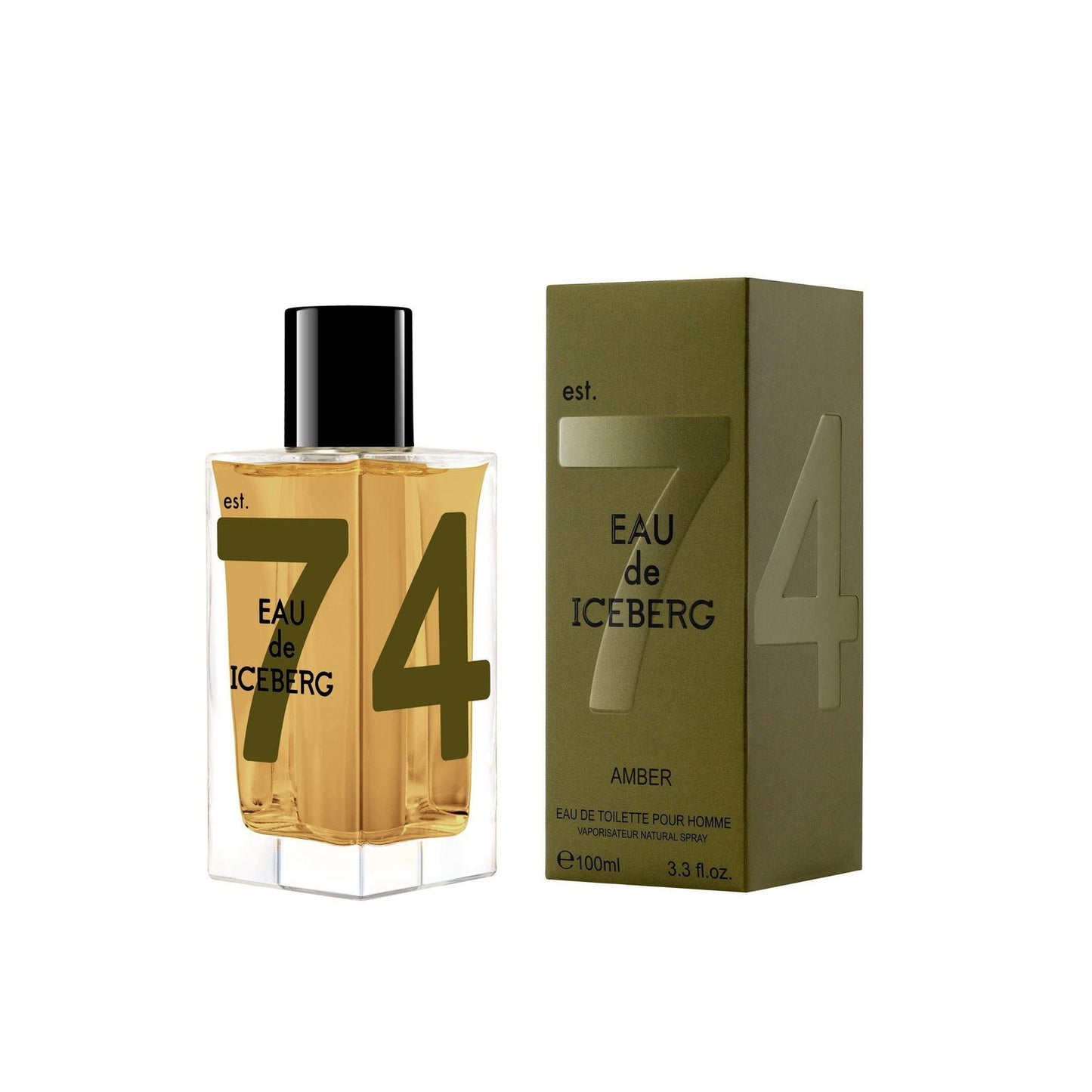 Iceberg, Eau de Iceberg 74 Amber, Eau de Toilette, Für Männer, 100 ml