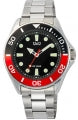 Q&Q Mod. GENT DIVER BLACK & RED