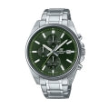 CASIO EDIFICE Sport Chronograph EFV-610D-3CVUEF mit grünem Zifferblatt – Detailansicht