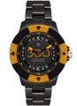 LIGHT TIME Mod. POKER - Black / Orange