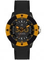 LIGHT TIME Mod. POKER - Black / Orange