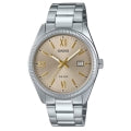 CASIO COLLECTION & VINTAGE CASIO Collection MTP-1302DD-9AVDF Date Uhr Bronze – Seitenansicht