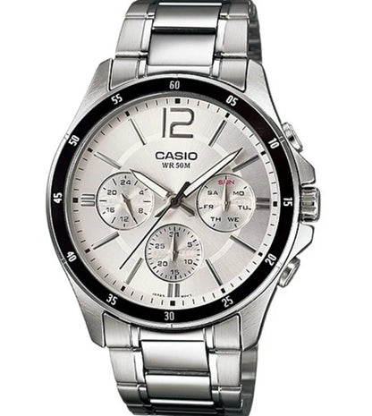 CASIO COLLECTION Mod. MULTIFUNCTION CALENDAR - SILVER