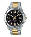 CASIO COLLECTION & VINTAGE Casio Sport Collection Diver 50M Two Tones Black Armbanduhr – Seitenansicht