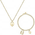 MORELLATO GIOIELLI Mod. ABBRACCIO Necklace + Bracelet Special Pack