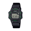 CASIO SPORT Mod. ILLUMINATOR SMALL WRIST 36.6mm case,  Bio-Based Resin strap - BLACK
