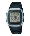 CASIO COLLECTION & VINTAGE Casio Collection Illuminator W-96H-1AVDF Digitaluhr – Seitenansicht