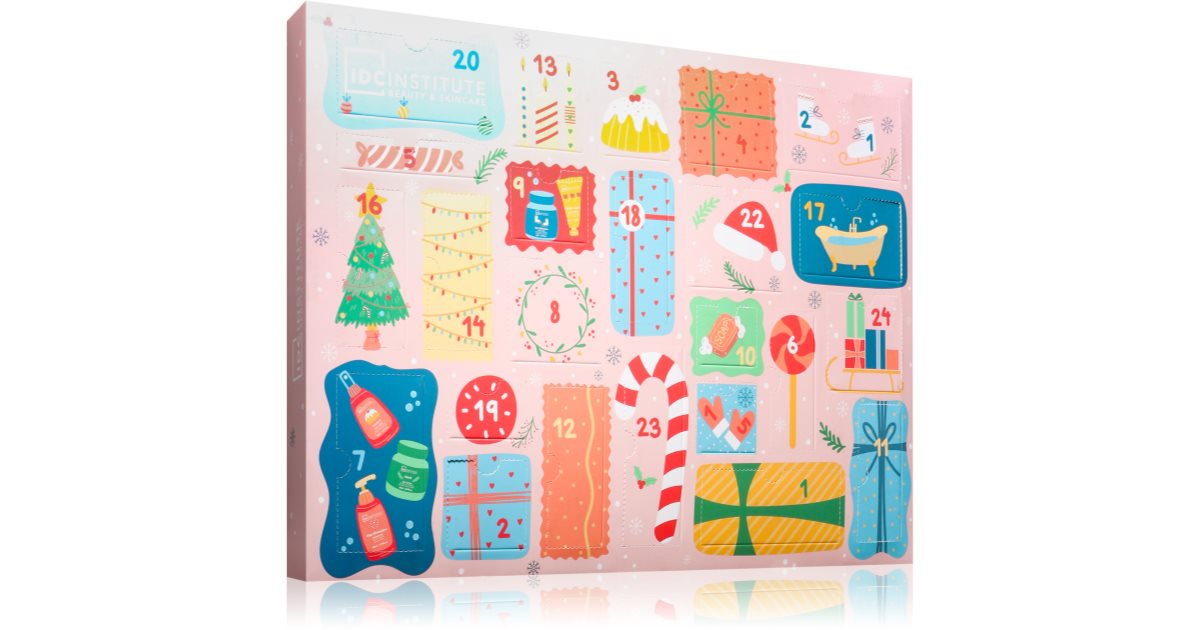IDC INSTITUTE IDC Institute Adventskalender 24-teilig Kosmetik Set