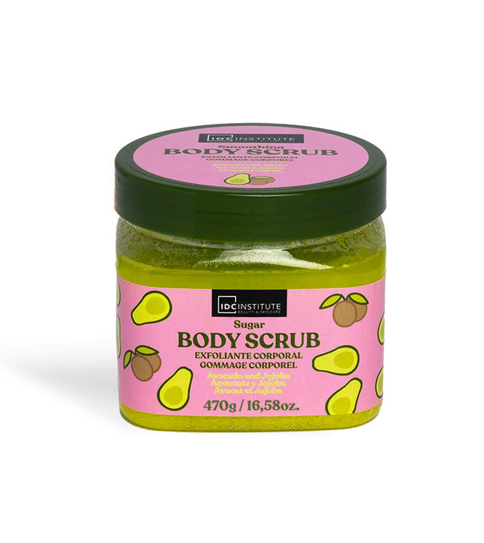 IDC INSTITUTE IDC Institute Avocado und Jojoba Öl Zucker Körperpeeling Sugar Body Scrub Kosmetik