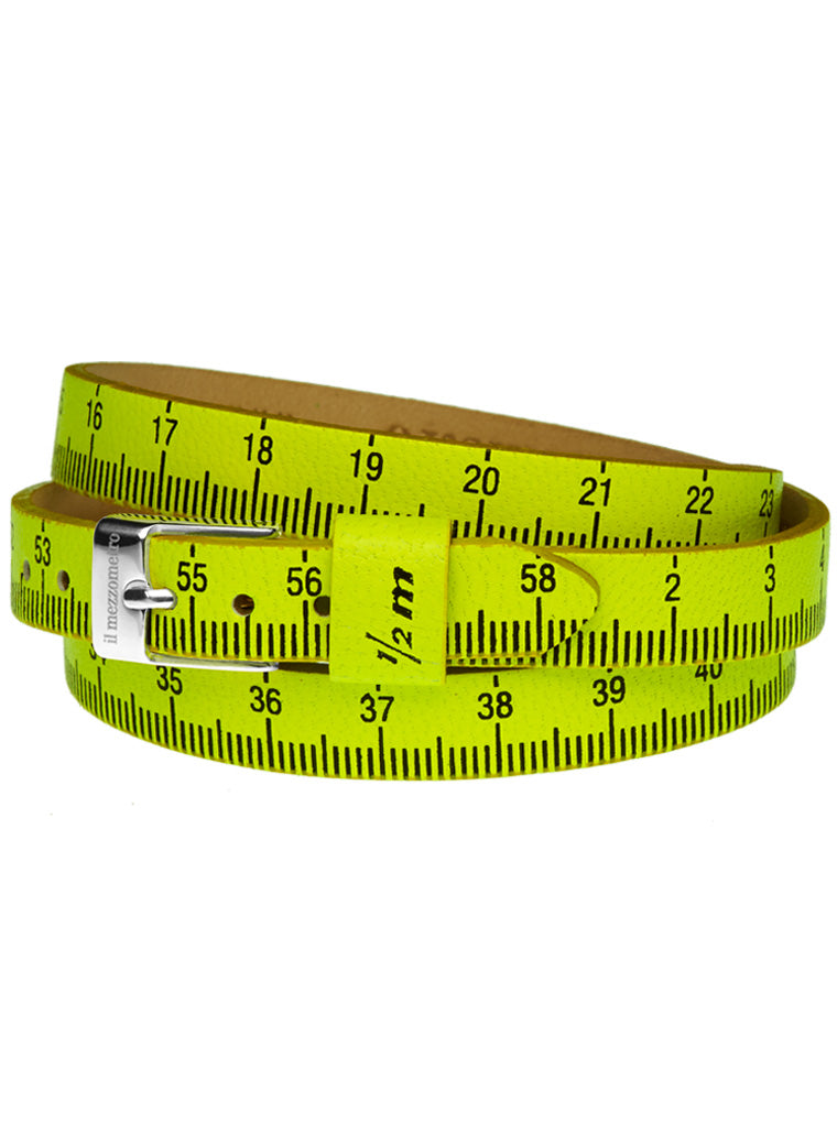 IL MEZZOMETRO Mod. FLUO - Bracciale in pelle/leather bracelet BMS1101_S Schmuck