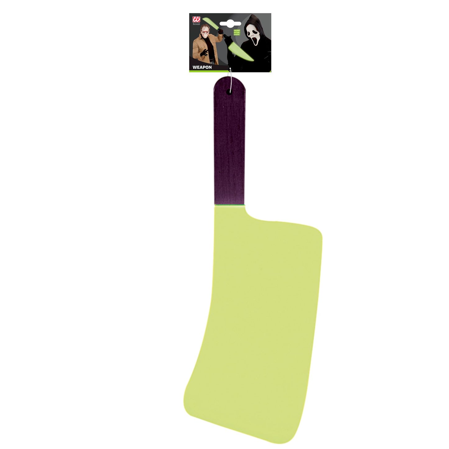 "IM DUNKELN LEUCHTENDES BEIL" 44 cm – Detailansicht