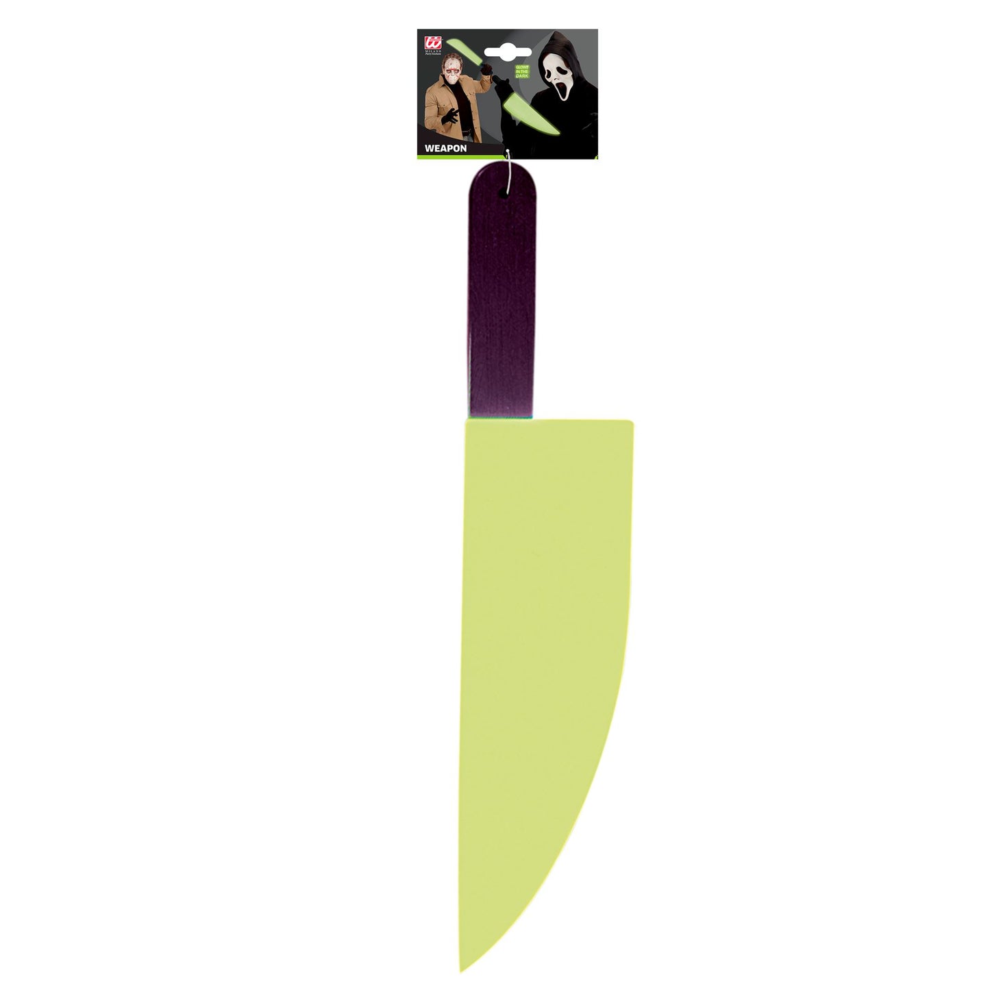 "IM DUNKELN LEUCHTENDES MESSER" 49 cm – Detailansicht