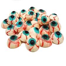 Vidal Bloody Eyes – Fruchtgummi Gruselaugen 1000 g Beutel