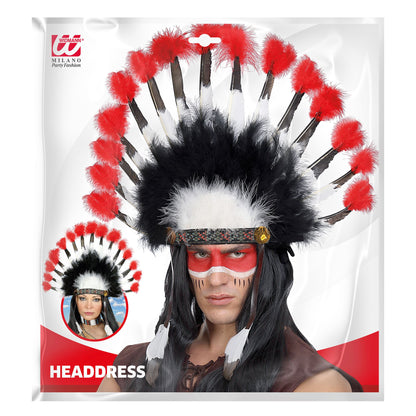 "INDIANER FEDER KOPFSCHMUCK" – Detailansicht