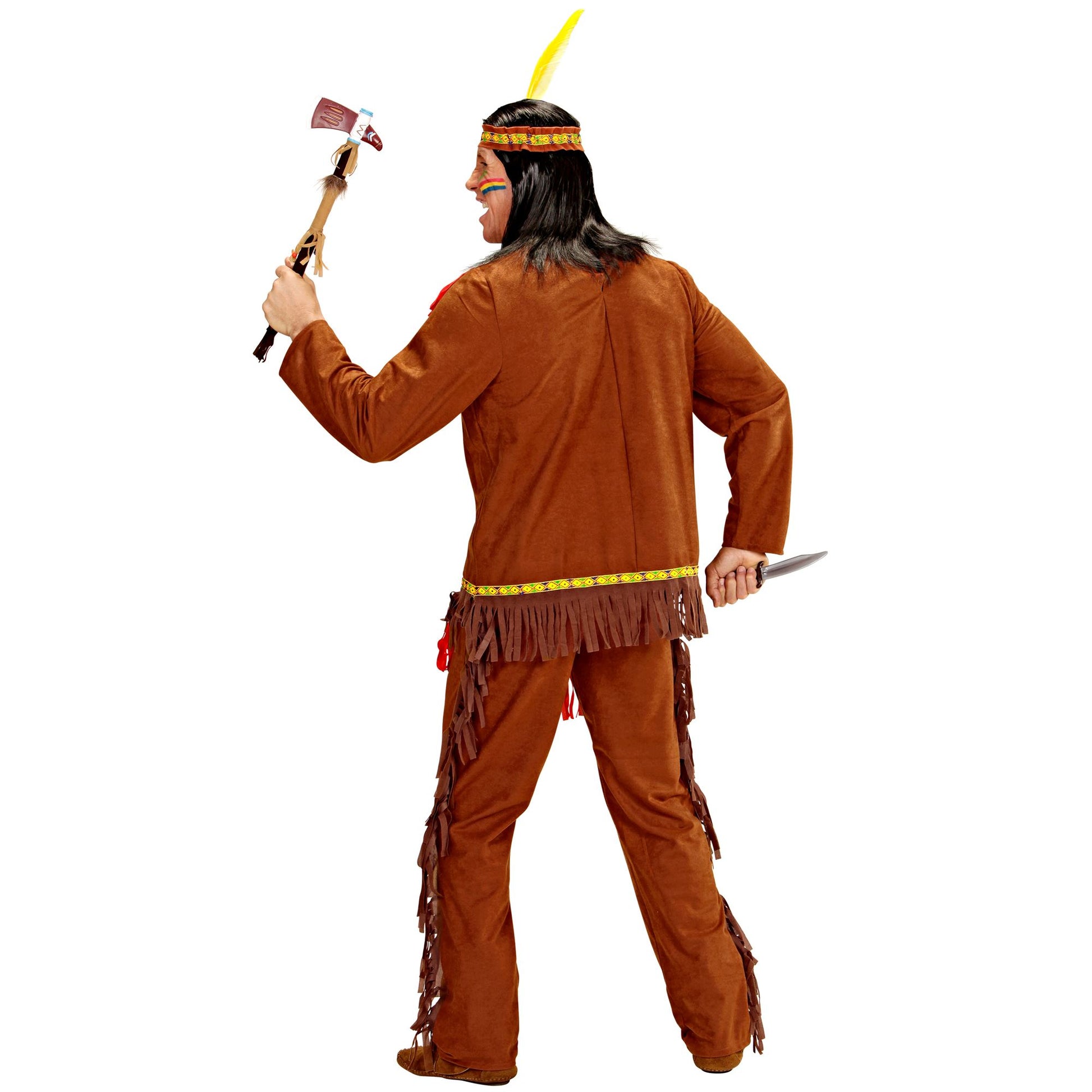 "INDIANER" (Kasack, Hose, Stirnband mit Feder) – Ansicht 4