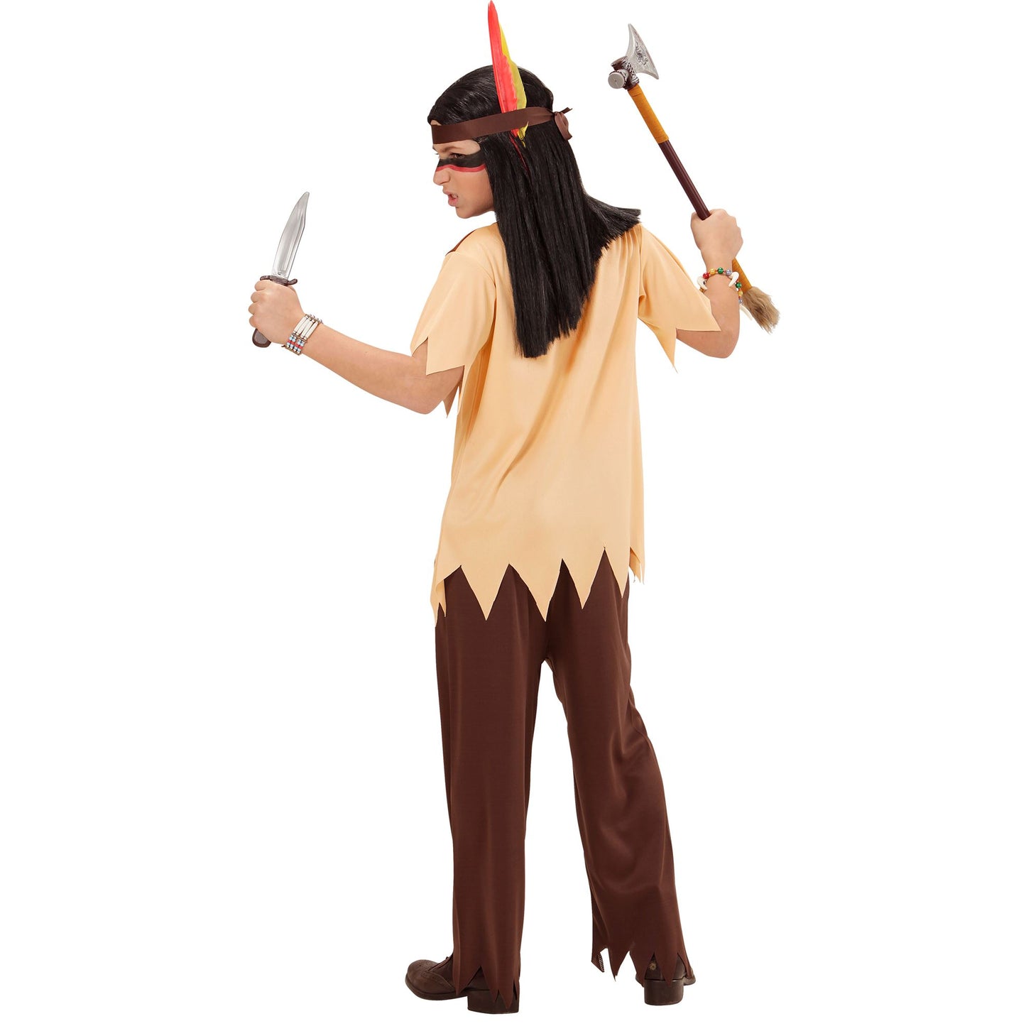 "INDIANER" (Oberteil, Hose, Stirnband) – Ansicht 4