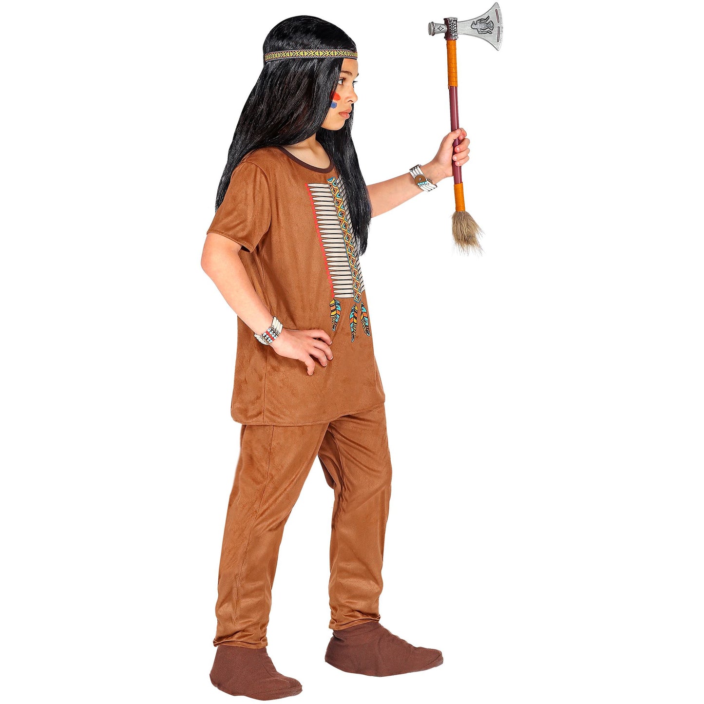 "INDIANER" (Oberteil, Hose, Stirnband) – Ansicht 3