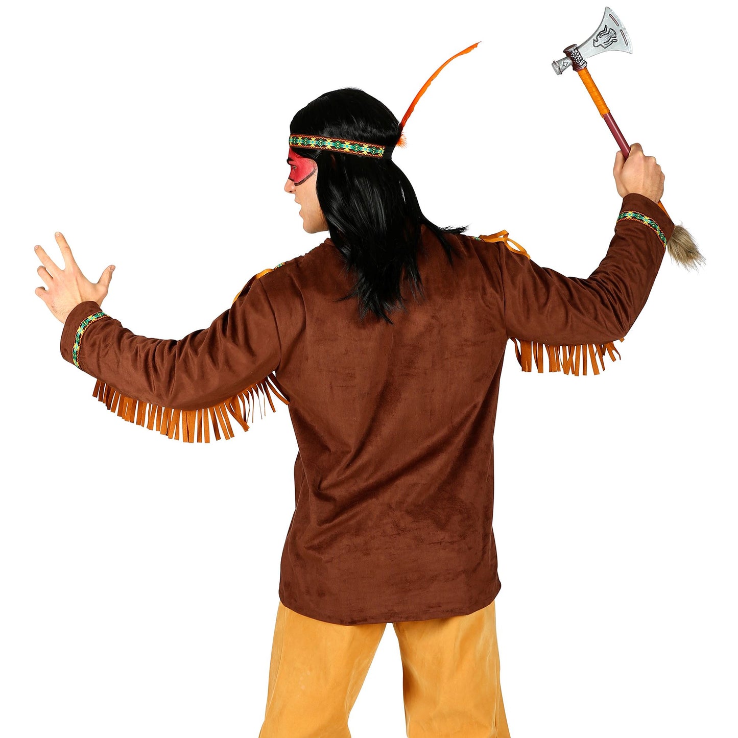 "INDIANER" (Oberteil, Stirnband mit Feder) – Ansicht 4