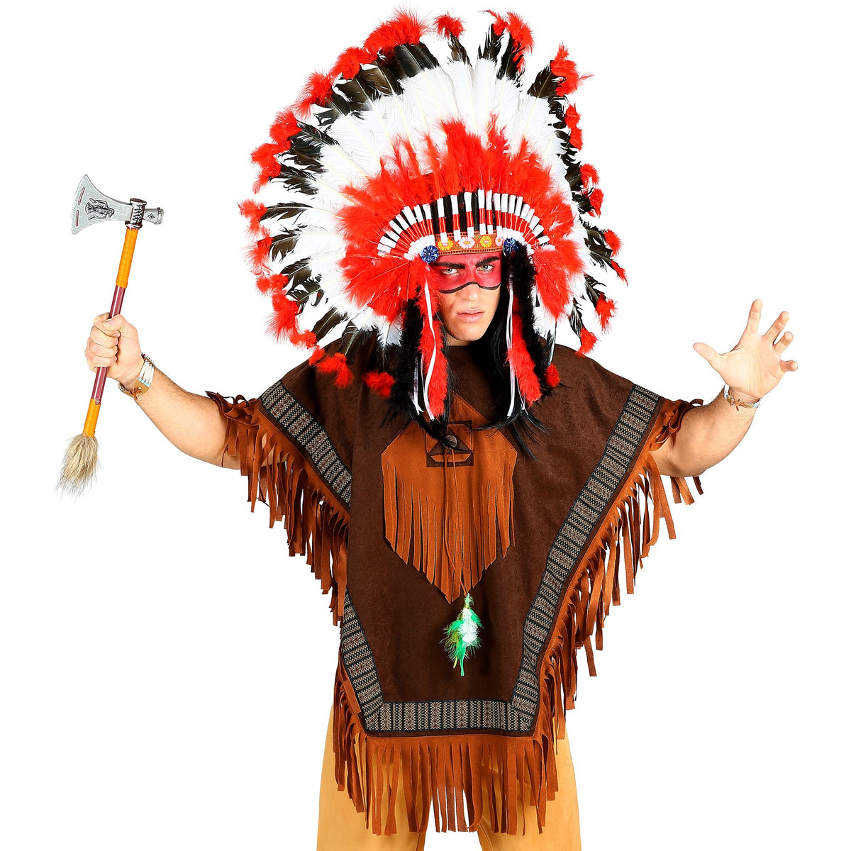 "INDIANER" (Poncho) – Detailansicht