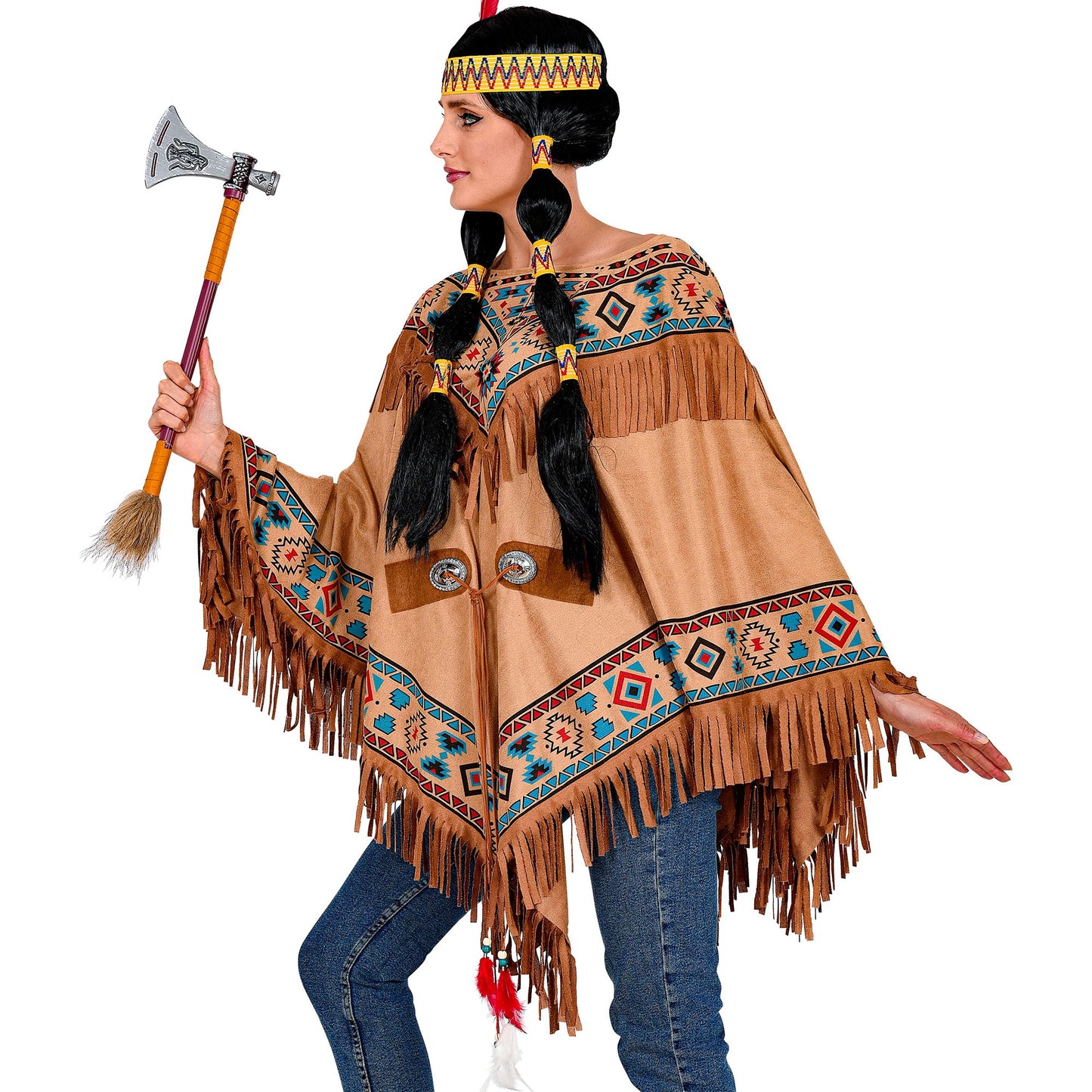 "INDIANERIN" (Poncho) – Ansicht 3