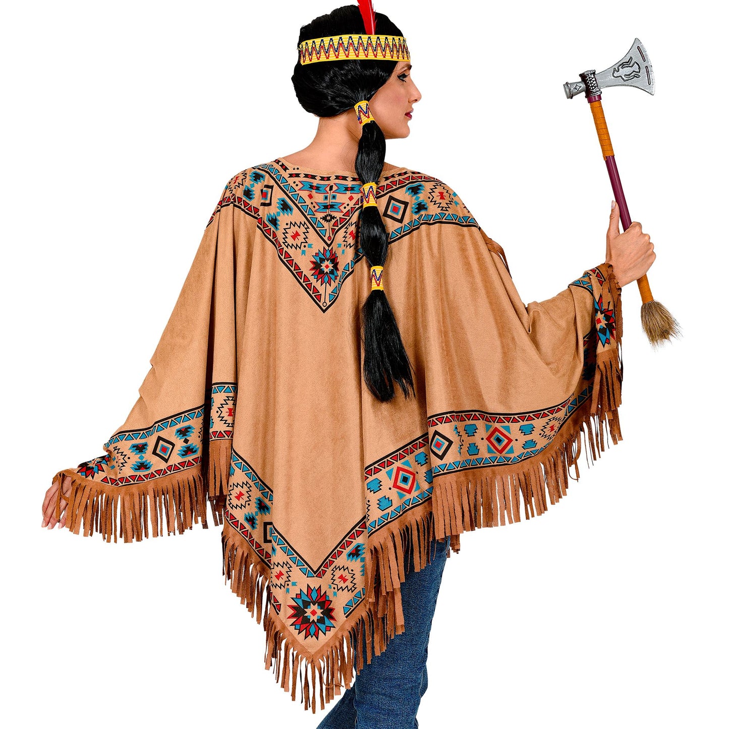 "INDIANERIN" (Poncho) – Ansicht 4