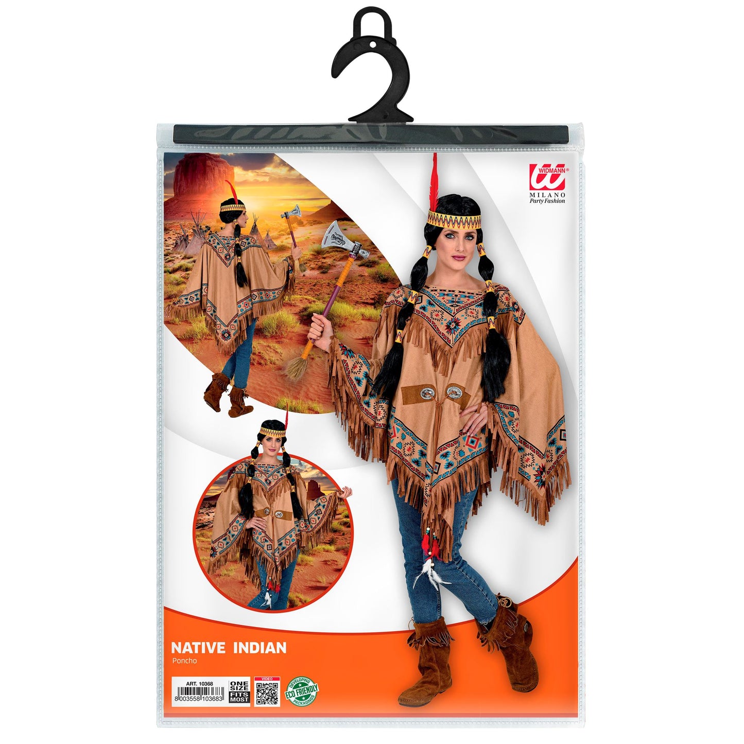 "INDIANERIN" (Poncho) – Ansicht 5