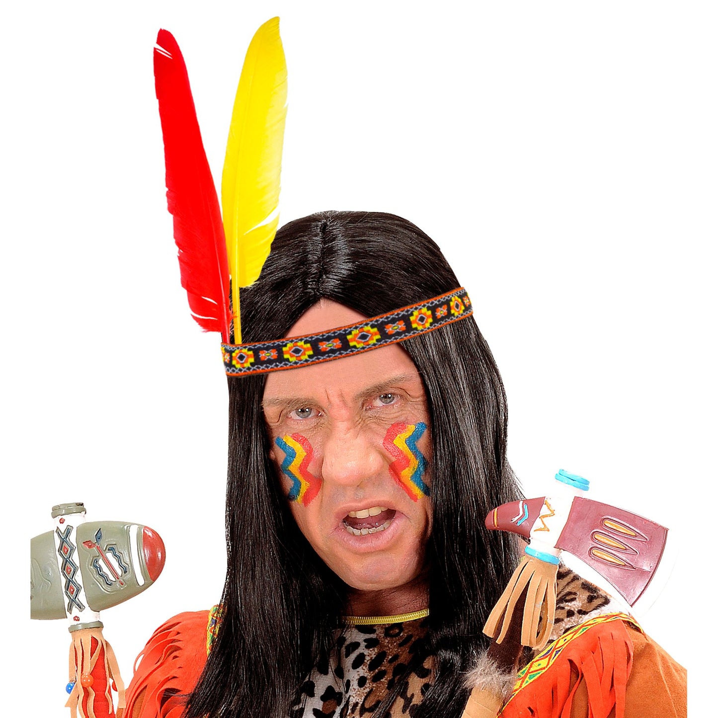 "INDIANERSTIRNBAND MIT 2 FEDERN" – Ansicht 3