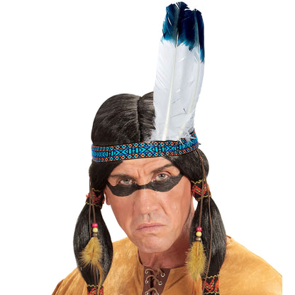 "INDIANERSTIRNBAND MIT ZWEI FEDERN" – Ansicht 5