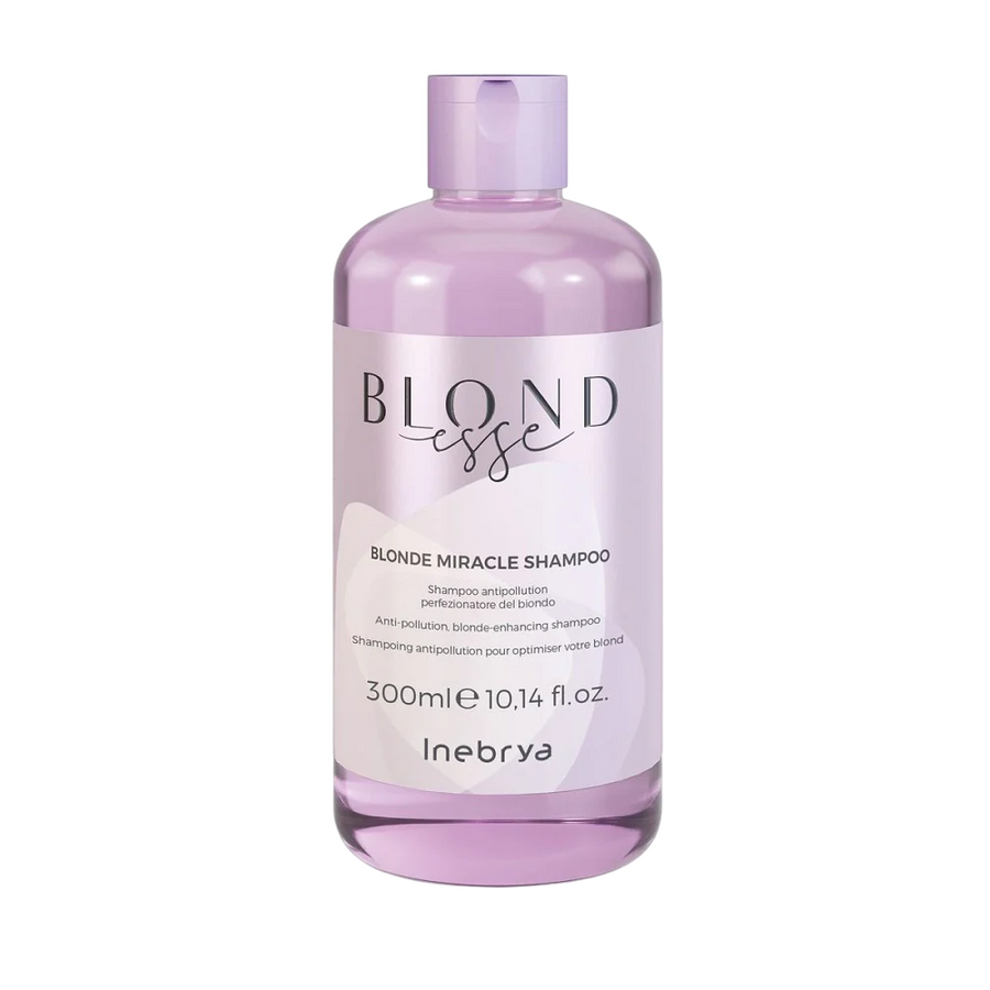 Inebrya Inebrya, Blonde Miracle, Haarshampoo, Zur Neutralisierung von Gelbtönen, 300 ml Regular