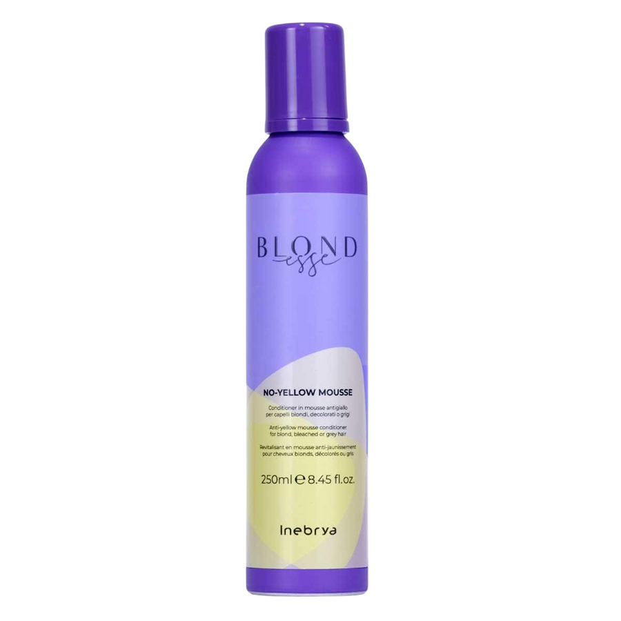 Inebrya Inebrya, Blondesse No-Yellow, Haarfarben-Conditioner, Zur Neutralisierung von Gelbtönen, 250 ml Regular
