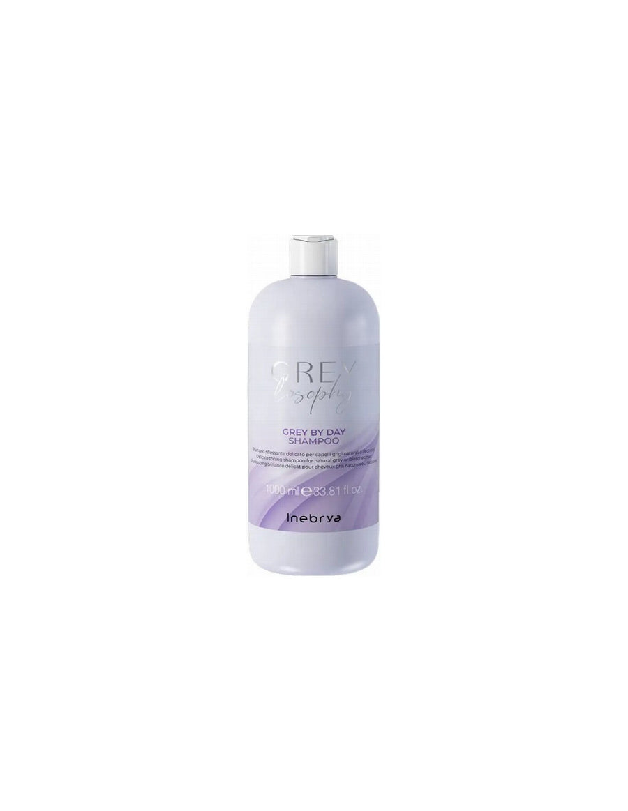 Inebrya Inebrya, Grey By Day, Haarshampoo, Zur Neutralisierung von Gelbtönen, 1000 ml Regular