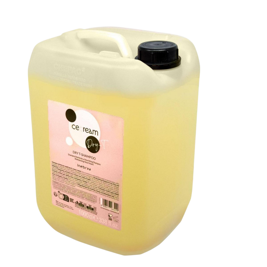 Inebrya Inebrya, Ice Cream Dry-T, Haarshampoo, Nahrhaft, Nachfüllen, 10000 ml Regular