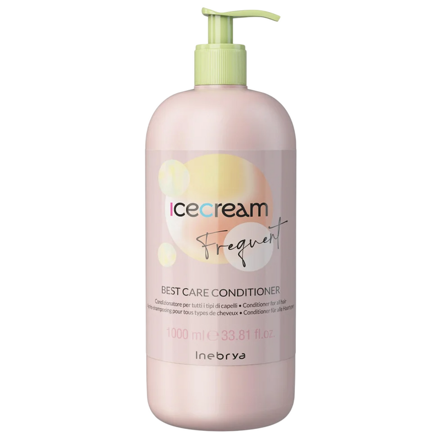 Inebrya Inebrya, Ice Cream Frequent, Haarspülung, Entwirrend, Feuchtigkeitsspendend, 1000 ml Regular