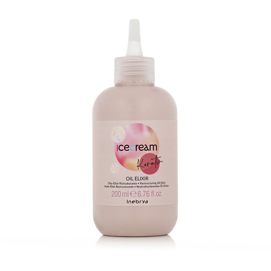 Inebrya Inebrya, Ice Cream Keratin, Haarölbehandlung, Umstrukturierung, 200 ml Regular