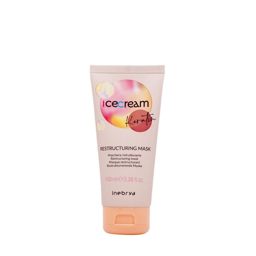Inebrya Inebrya, Ice Cream Keratin, Haarshampoo, Umstrukturierung, 100 ml Regular