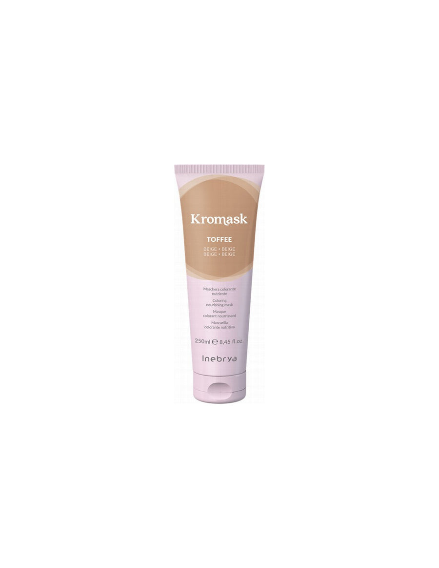 Inebrya Inebrya, Kromask, Haarfarben-Creme-Maske, Nahrhaft, Toffee, 250 ml Regular